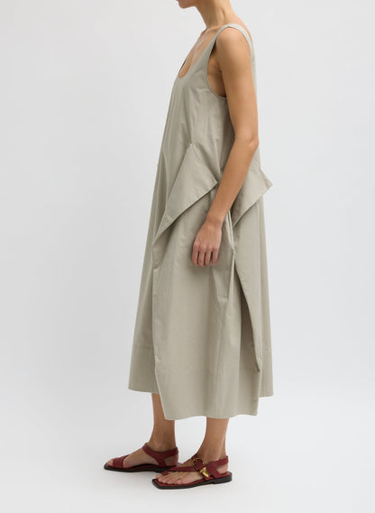 Tibi Eco Poplin Tank Dress