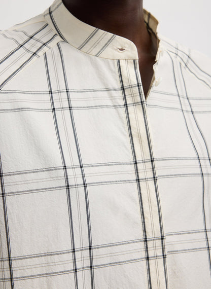 Tibi Russel Plaid Balloon Dress