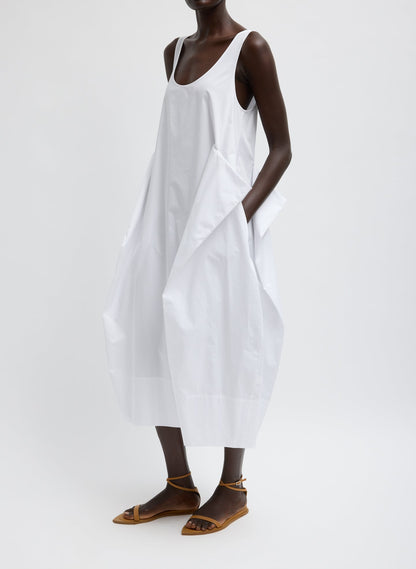 Tibi Eco Poplin Tank Dress