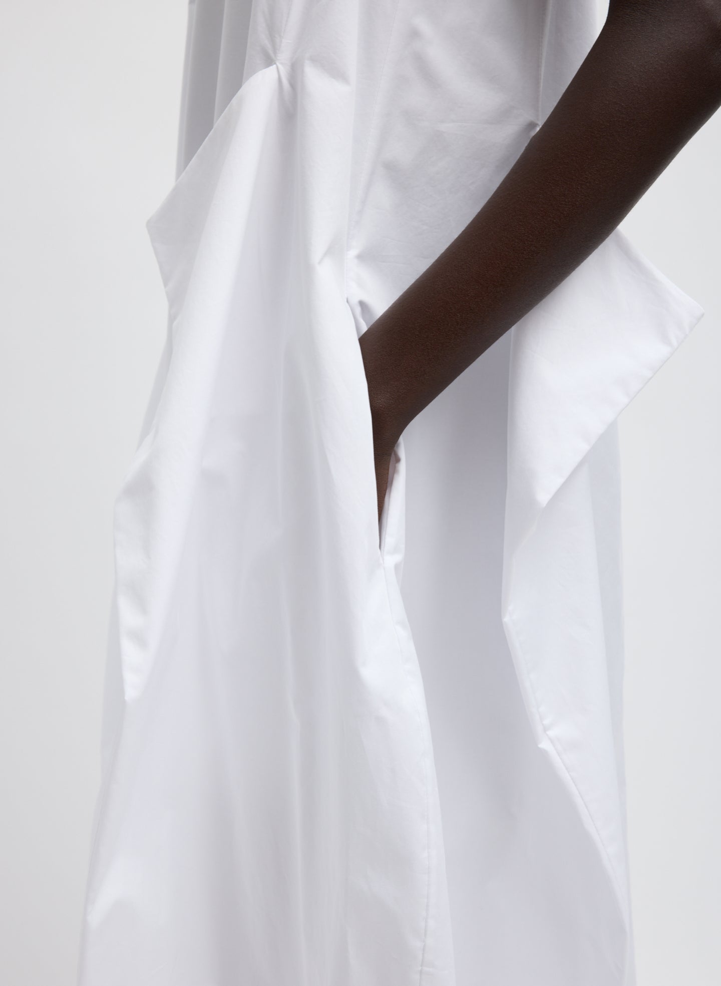 Tibi Eco Poplin Tank Dress