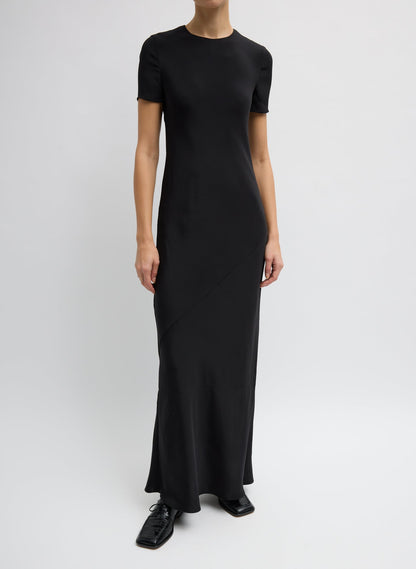Tibi 4-Ply Silk Bias Dress