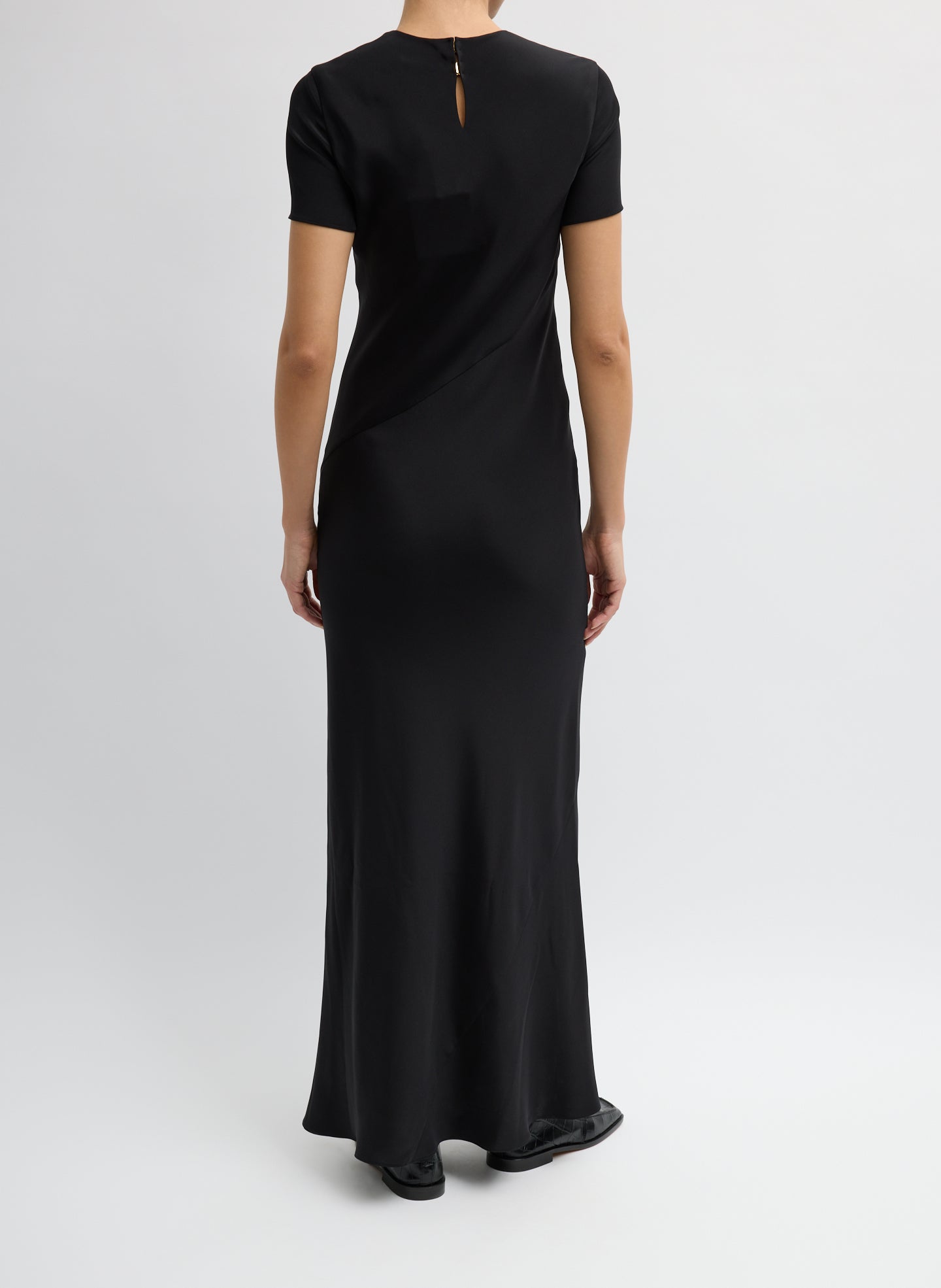 Tibi 4-Ply Silk Bias Dress