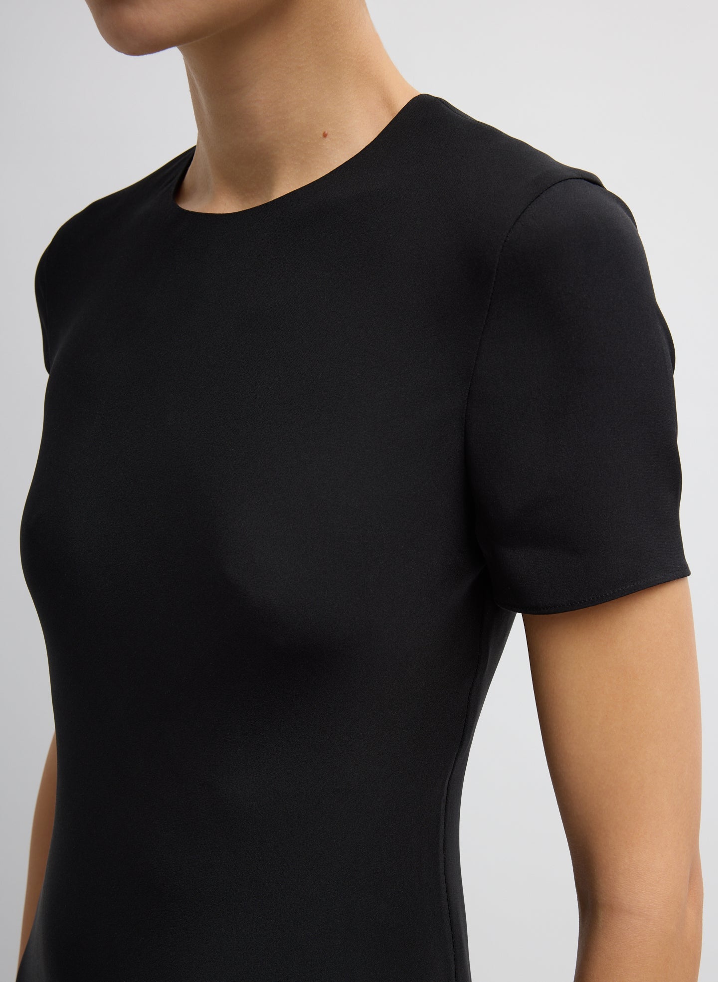 Tibi 4-Ply Silk Bias Dress