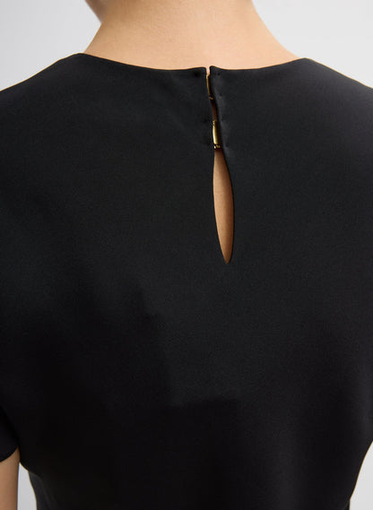 Tibi 4-Ply Silk Bias Dress