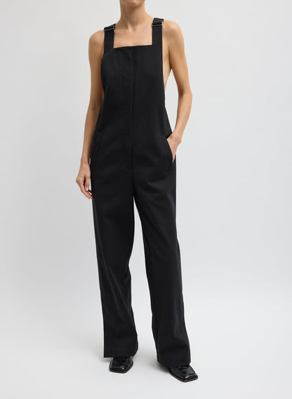 Tibi Compact Tech Knit Overalls