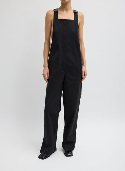 Tibi Compact Tech Knit Overalls