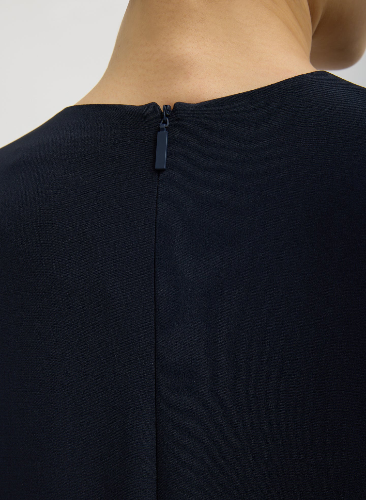 Tibi 4-Ply Silk Long Sleeve Cocoon Dress