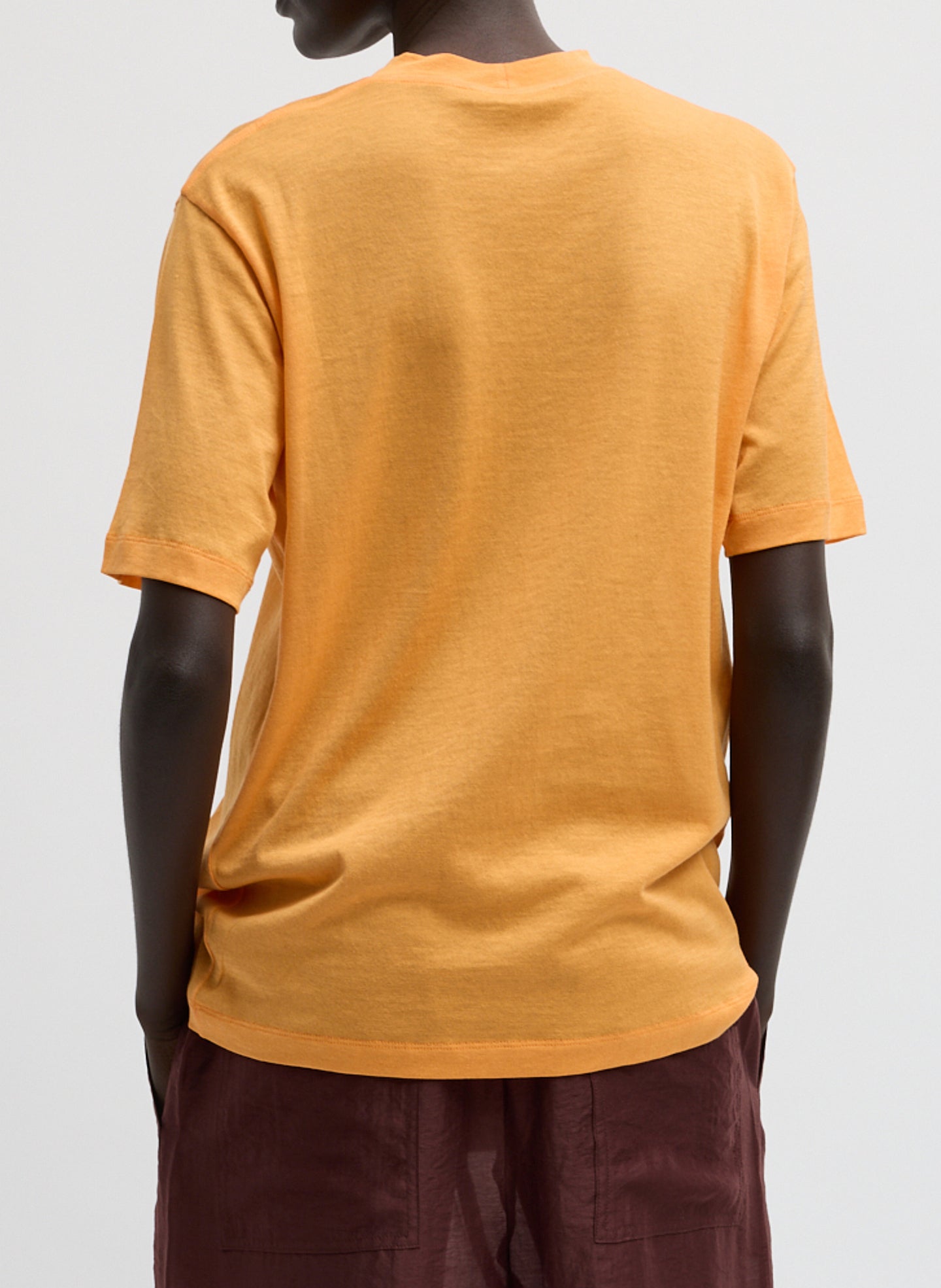 Tibi Sheer Crepe Knit Mock Unisex T-Shirt