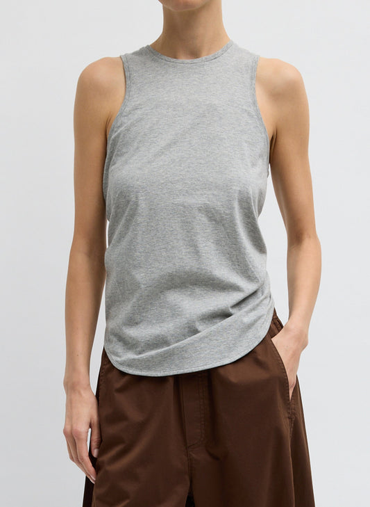 Tibi Shirred Back Tank