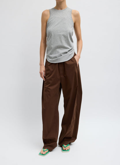 Tibi Shirred Back Tank