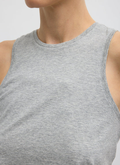 Tibi Shirred Back Tank