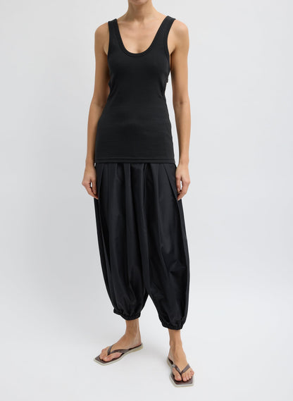 Tibi Ribbed Racerback Tank