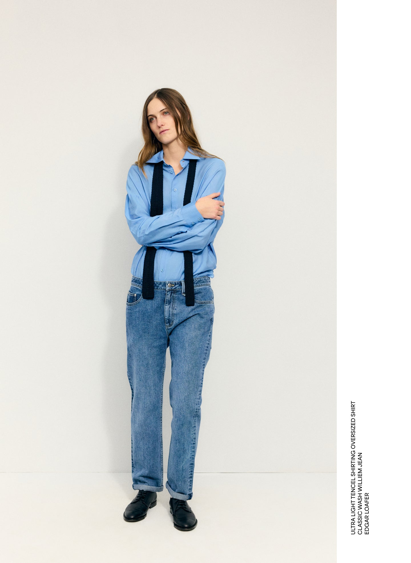 Tibi Ultra Light Silk Tencel Oversized Shirt