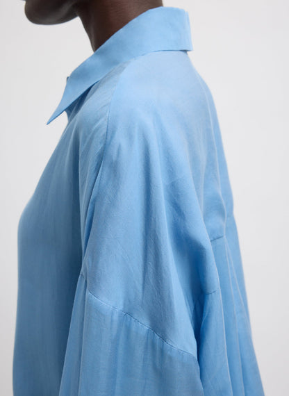 Tibi Ultra Light Silk Tencel Oversized Shirt
