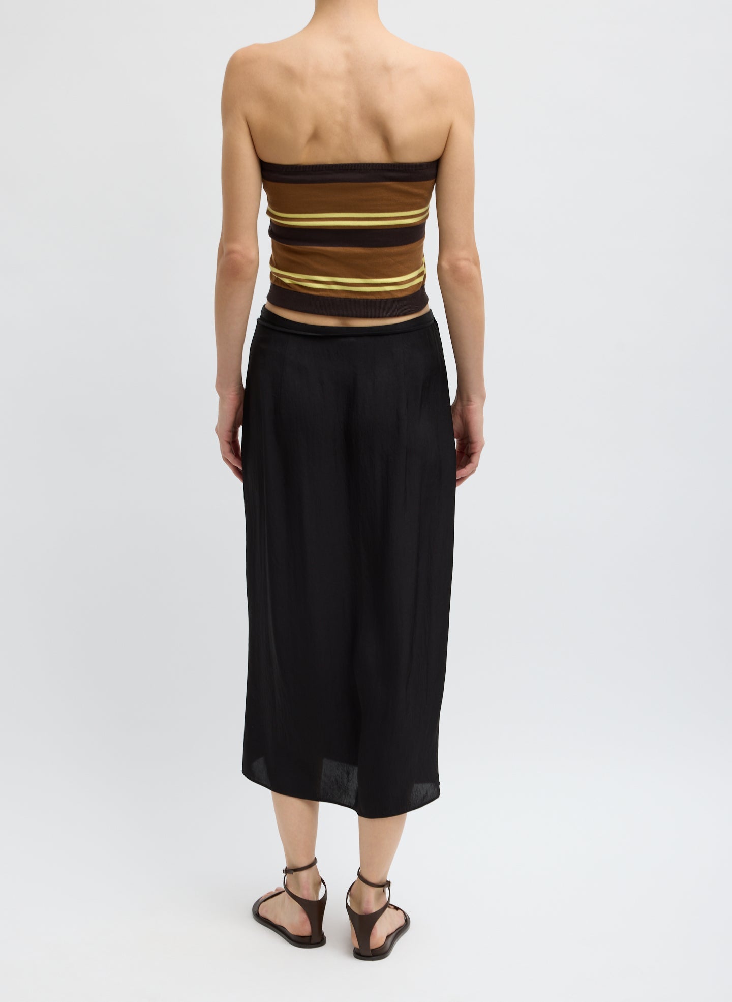 Tibi Summer Slip Wrap Skirt