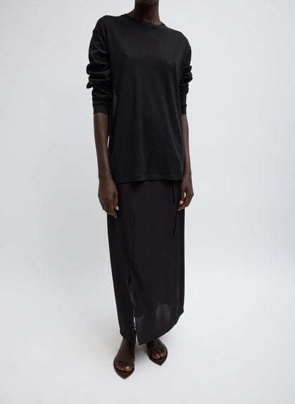 Tibi Summer Slip Wrap Skirt