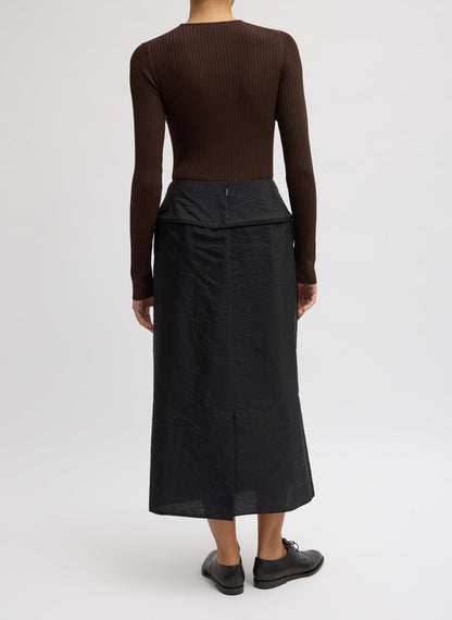 Tibi Chassis Hoop Pencil Skirt