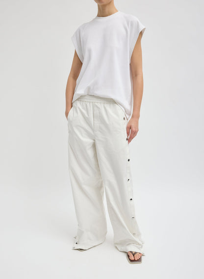 Tibi Nylon Snap Jogger