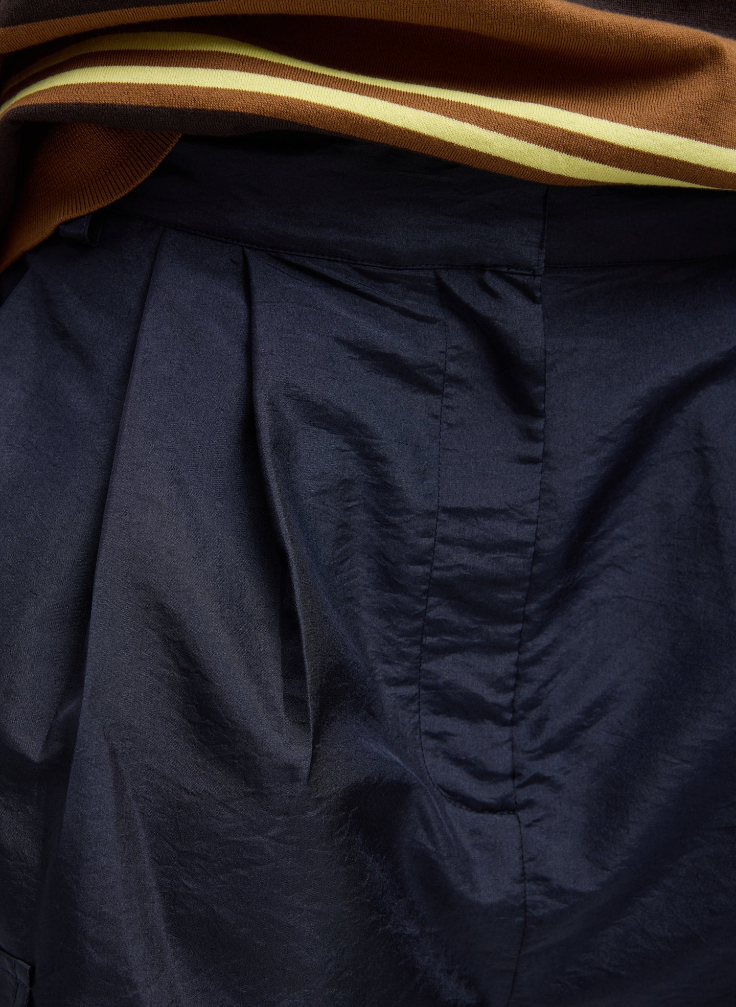 Tibi Crispy Nylon Stella Short