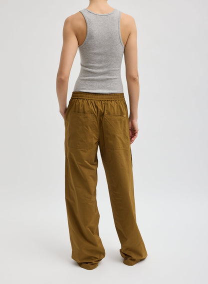 Tibi Nylon Snap Jogger