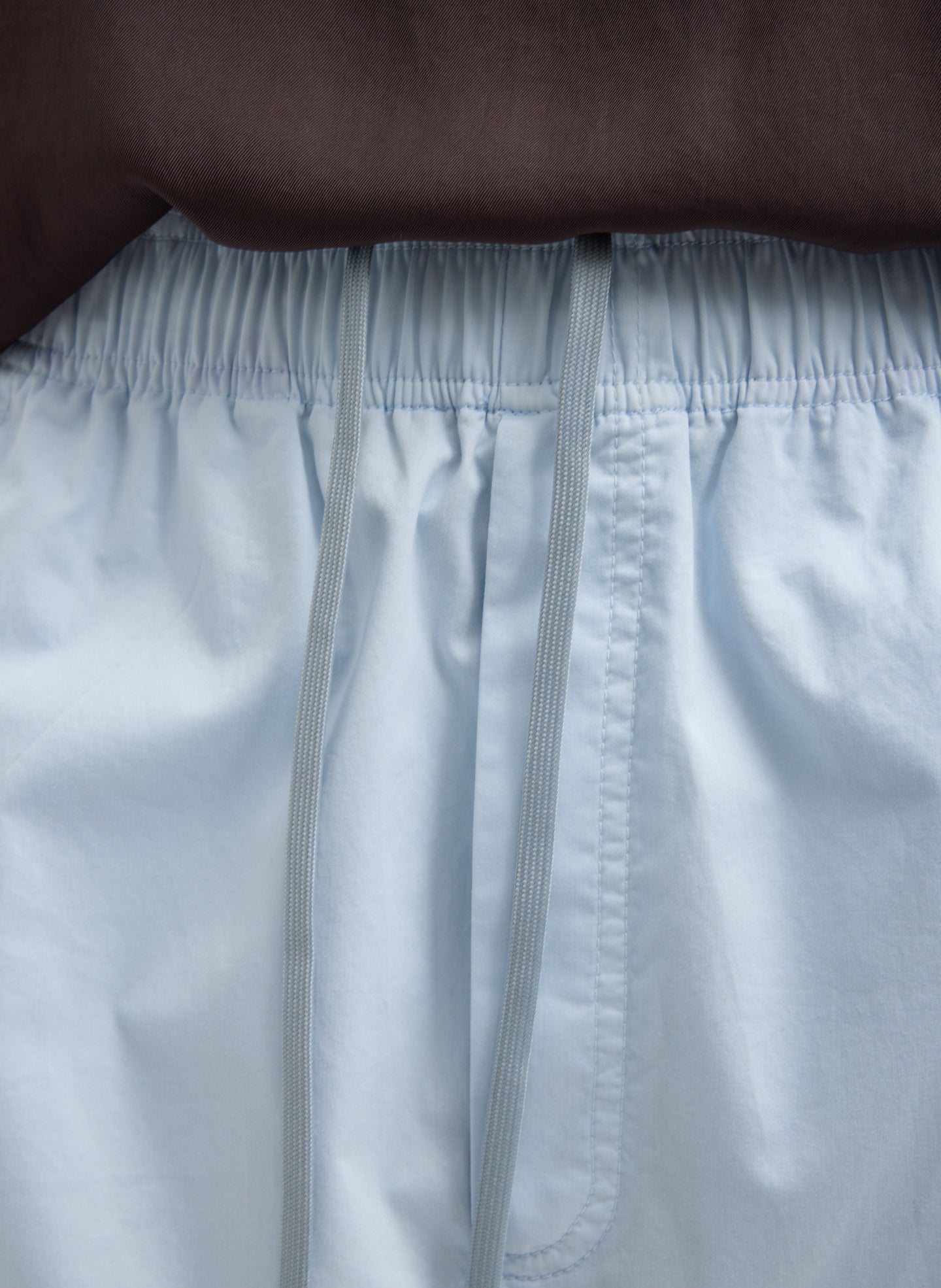 Tibi Garment Dyed Silky Cotton Winslow Pull On Pant
