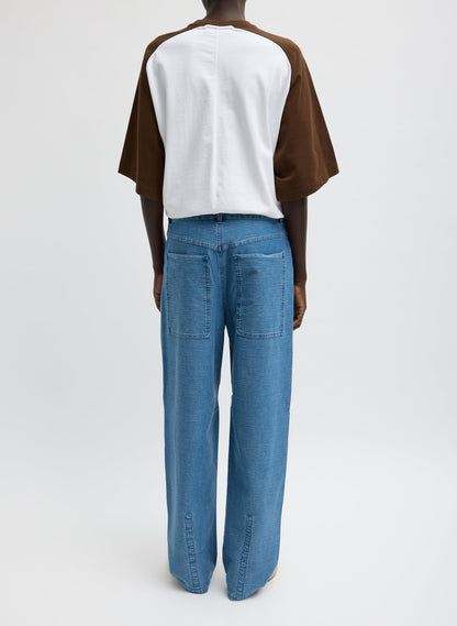Tibi Denim Interlock Mica Jean