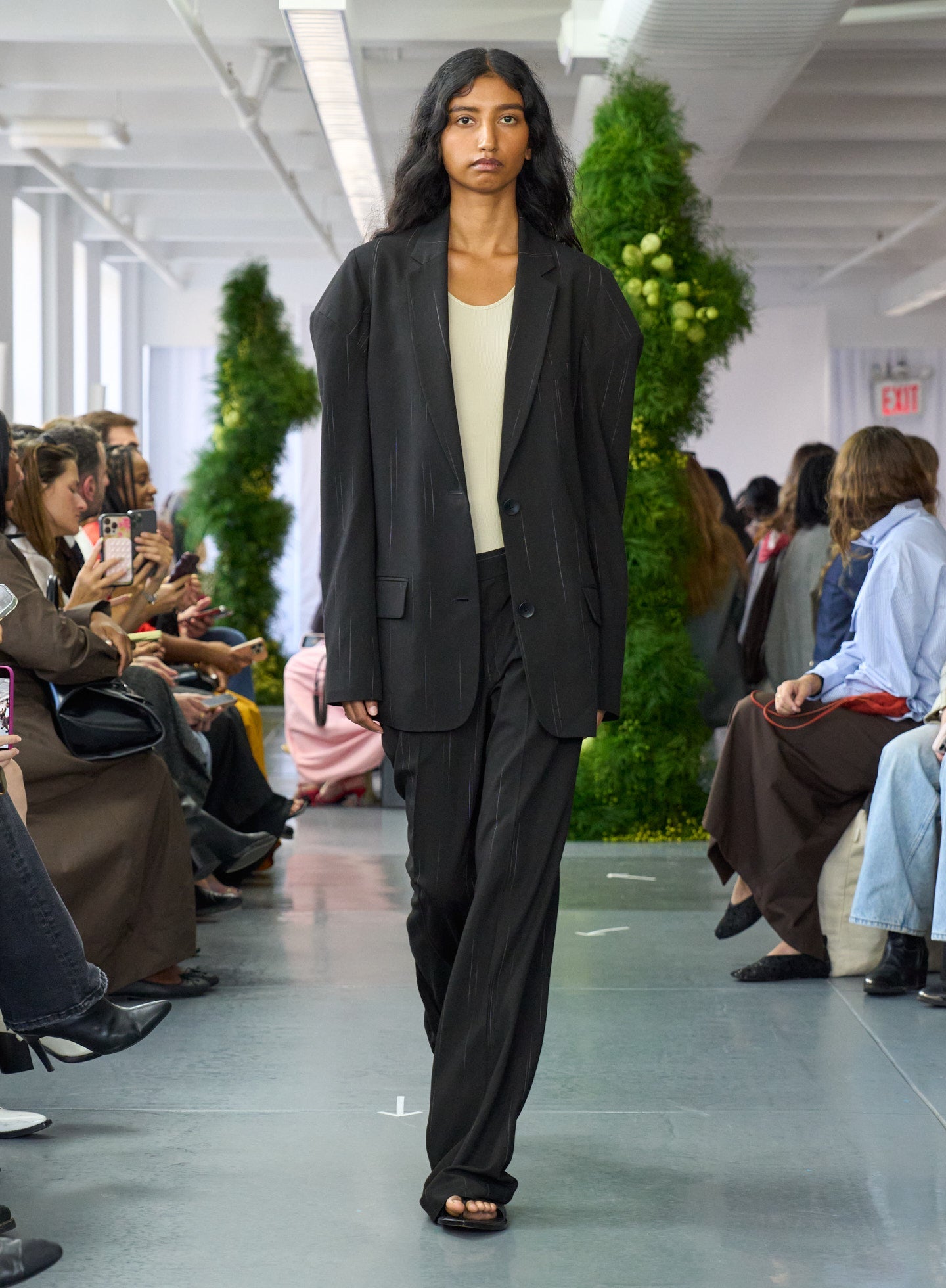 Tibi Viscose Suiting Isaac Pant