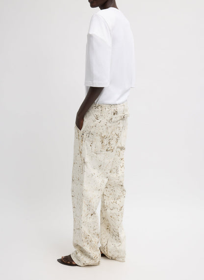 Tibi Calcimin Denim Fischer Jean