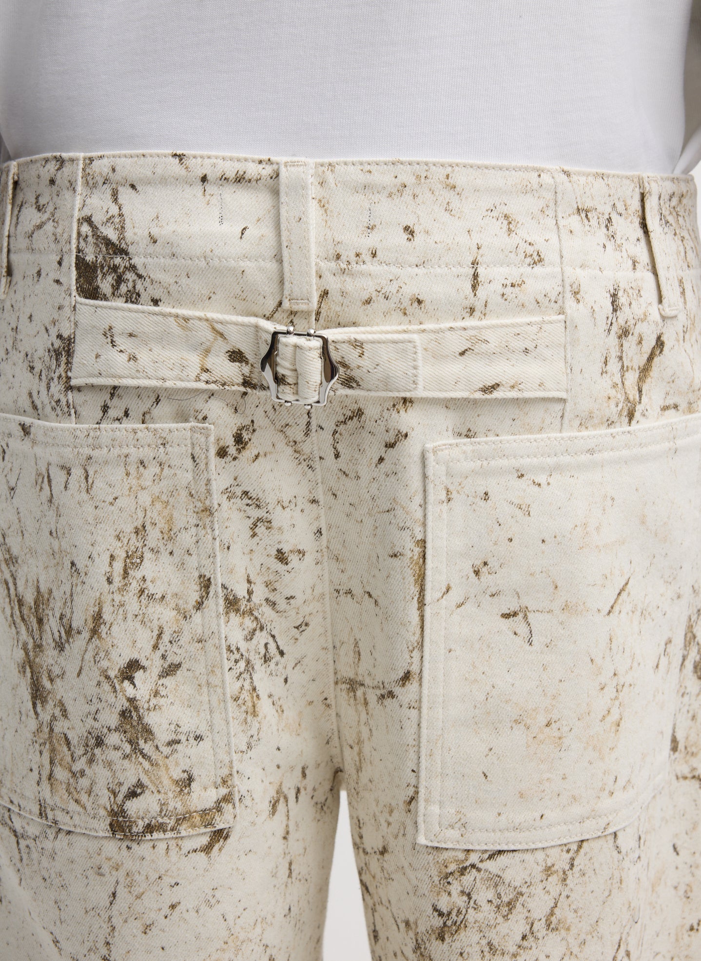 Tibi Calcimin Denim Fischer Jean