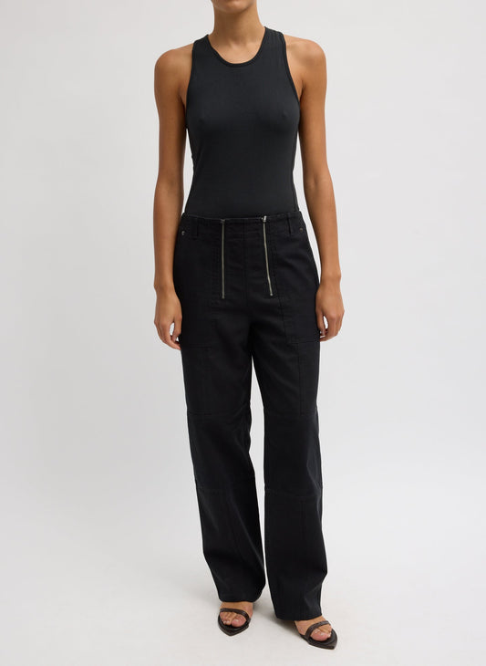 Tibi Patchwork Twill Cargo Fischer Jean