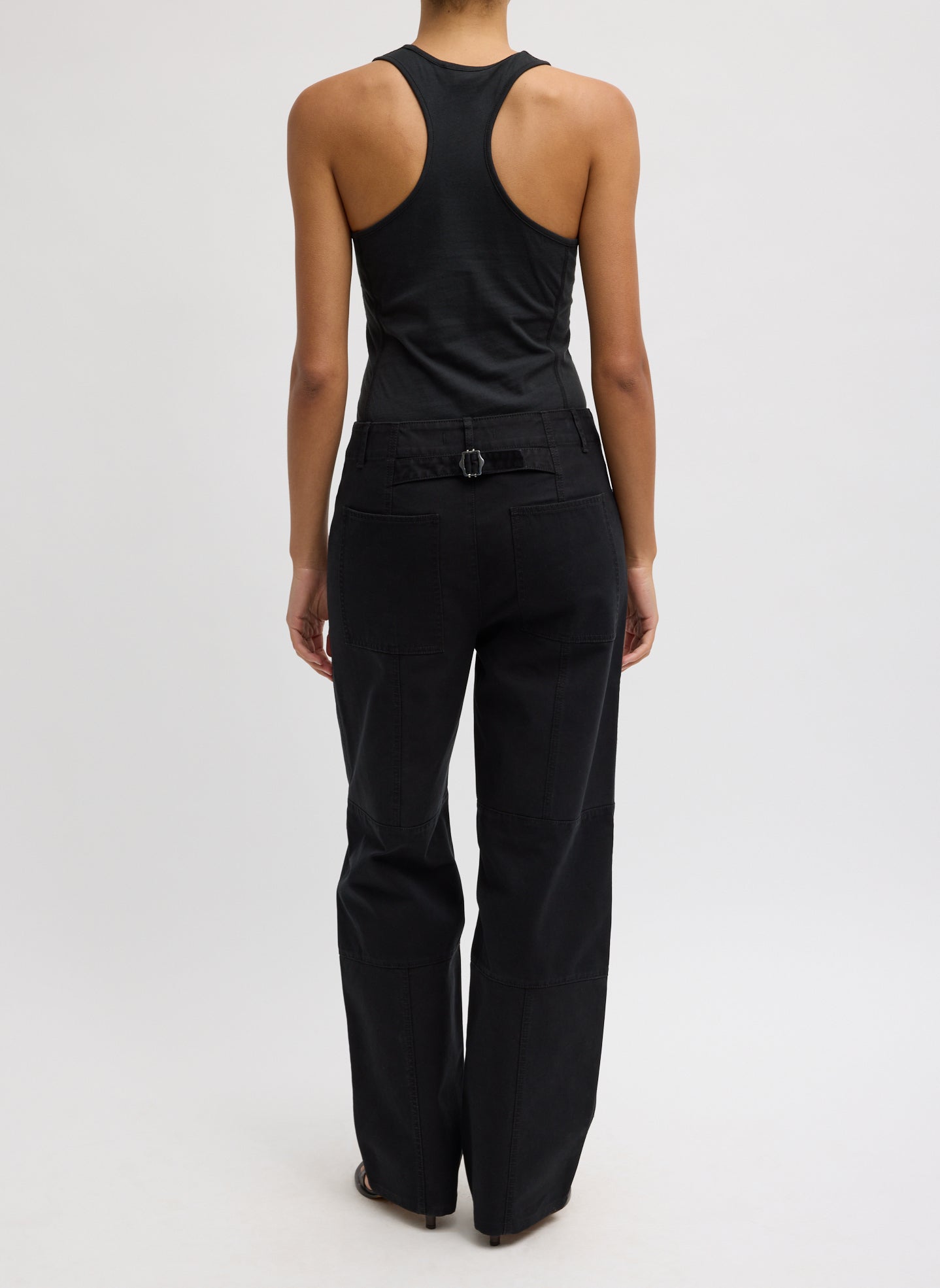 Tibi Patchwork Twill Cargo Fischer Jean