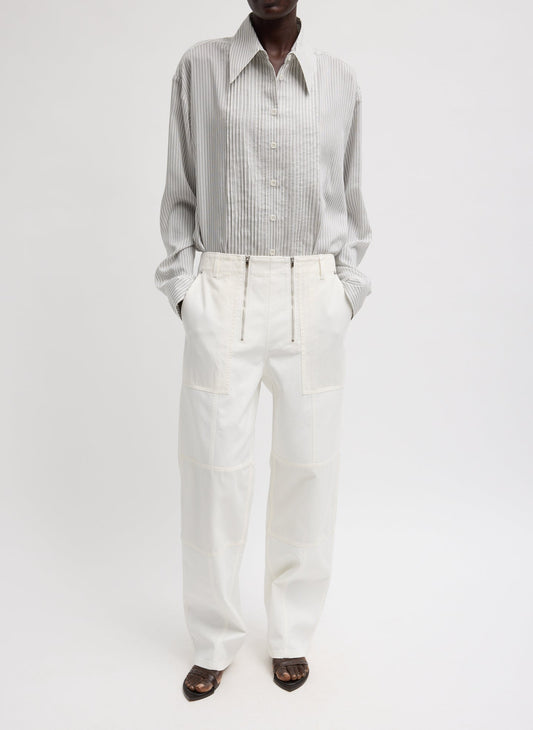 Tibi Patchwork Twill Cargo Fischer Jean