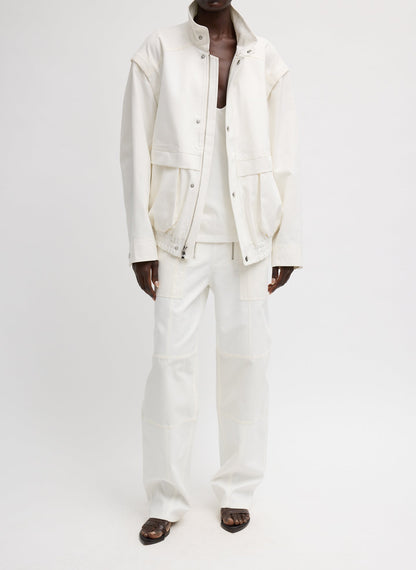 Tibi Patchwork Twill Cargo Fischer Jean