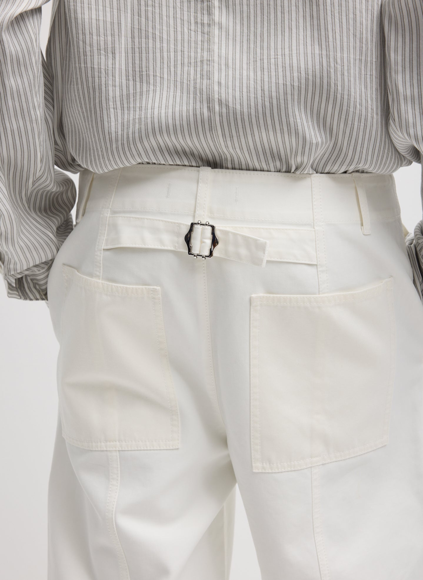 Tibi Patchwork Twill Cargo Fischer Jean
