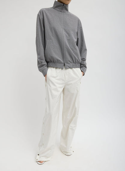 Tibi Nylon Snap Pull On Jogger