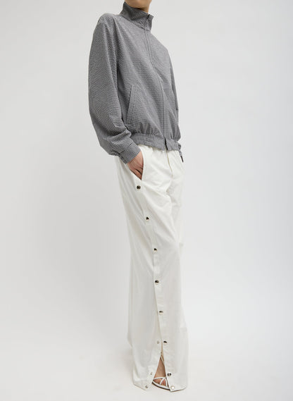 Tibi Nylon Snap Pull On Jogger