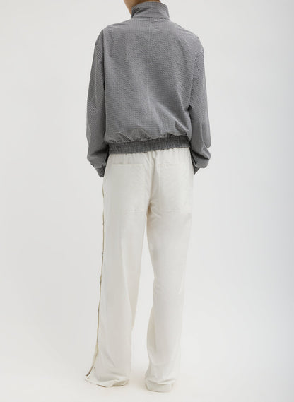 Tibi Nylon Snap Pull On Jogger