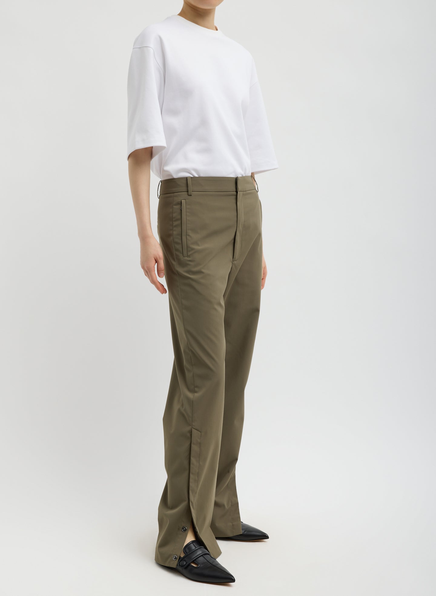 Tibi Tech Suiting Mark Trouser