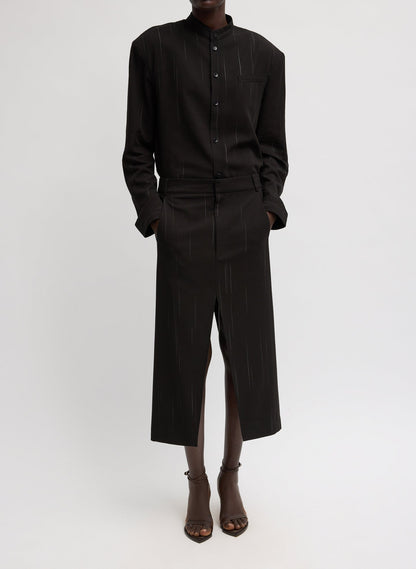 Tibi Viscose Suiting Detached Shirt