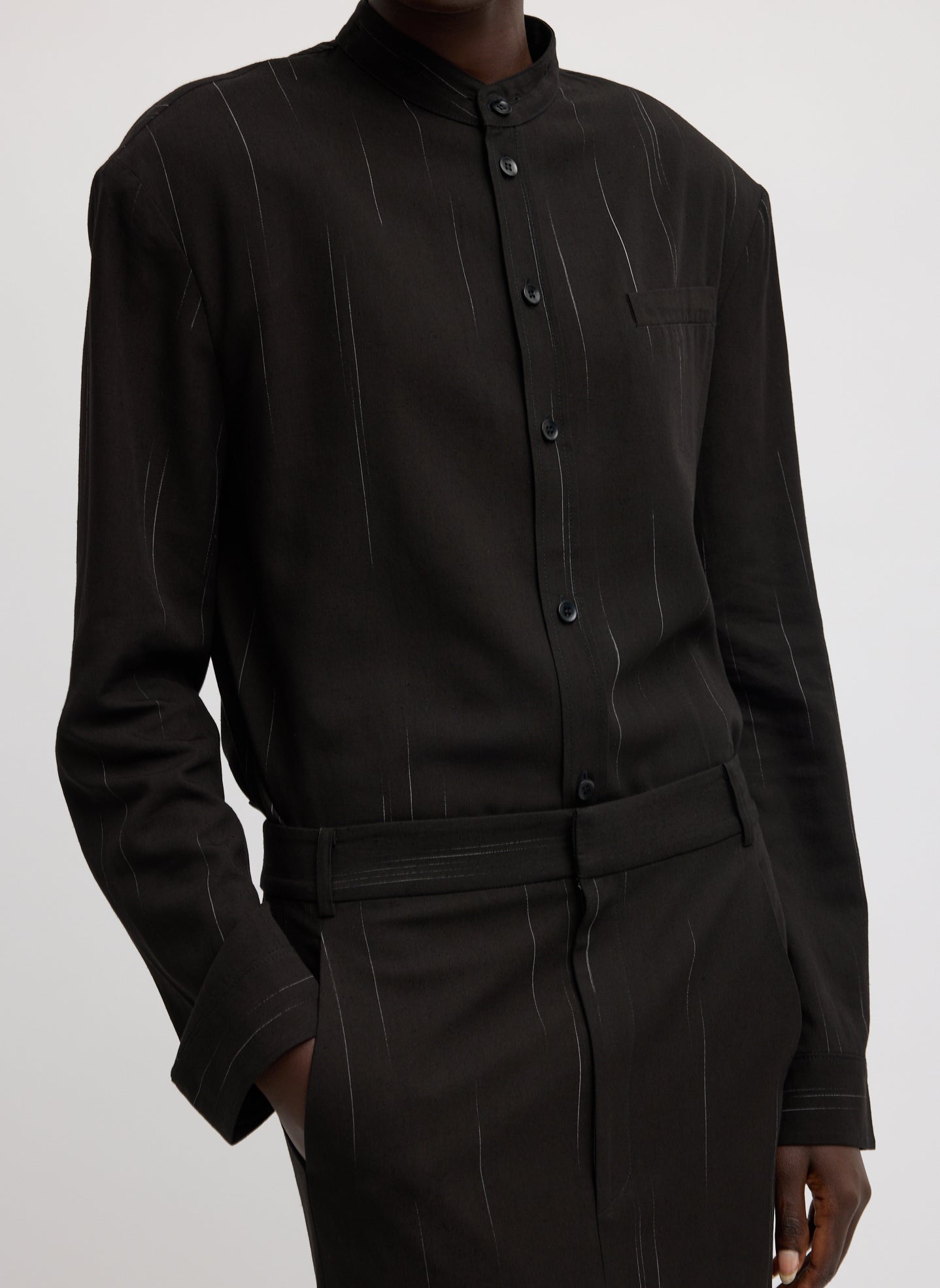 Tibi Viscose Suiting Detached Shirt
