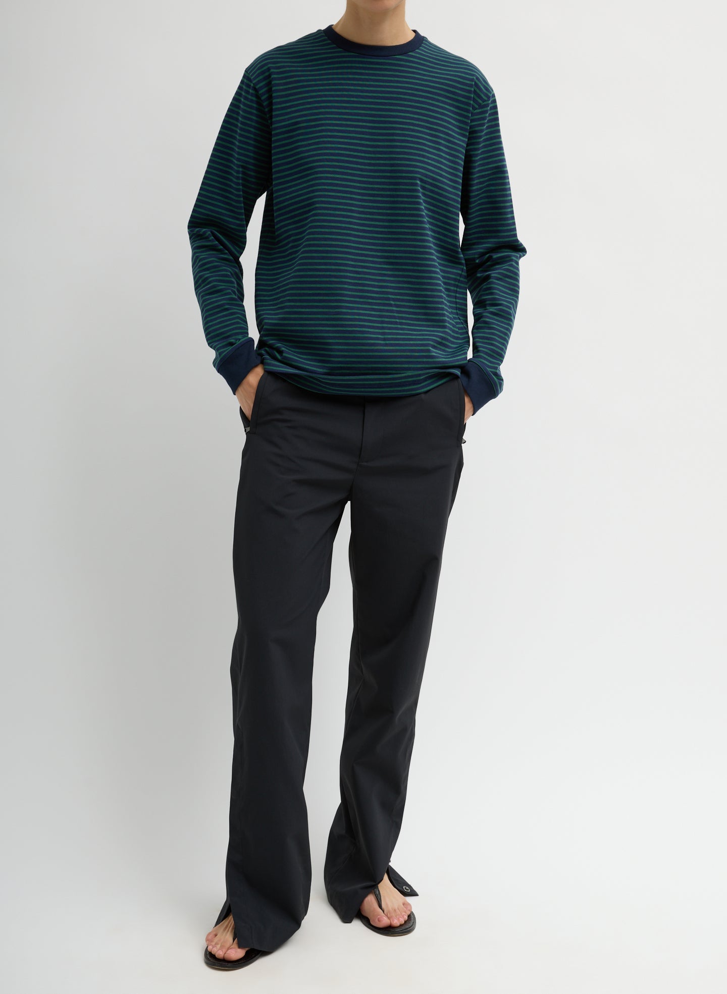 Tibi Tech Suiting Mark Trouser
