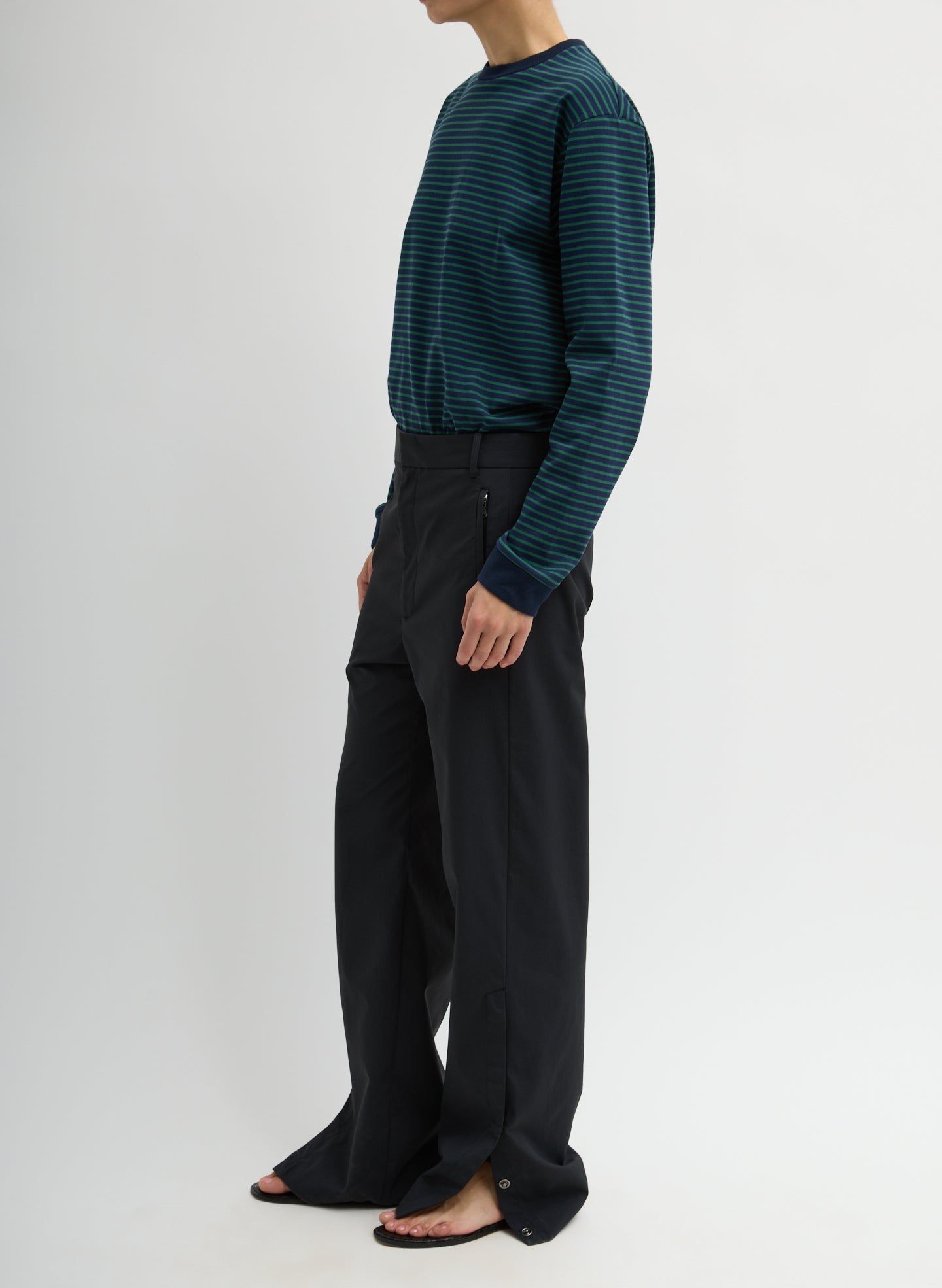 Tibi Tech Suiting Mark Trouser