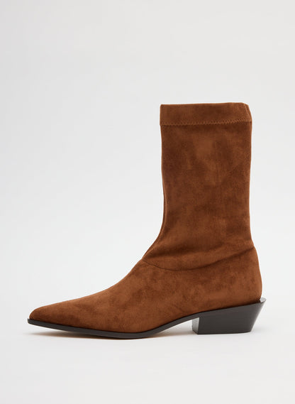 Tibi Faux Suede Leo Boot