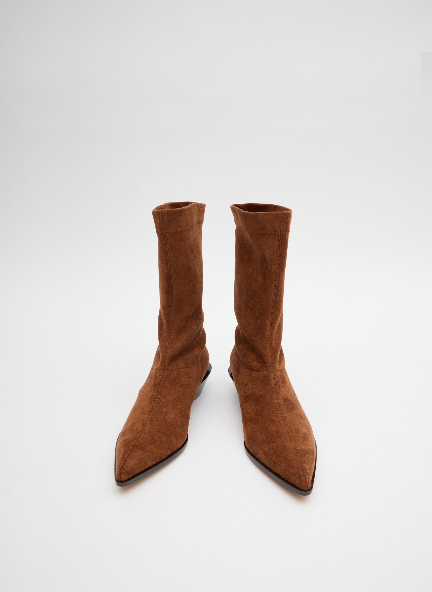 Tibi Faux Suede Leo Boot