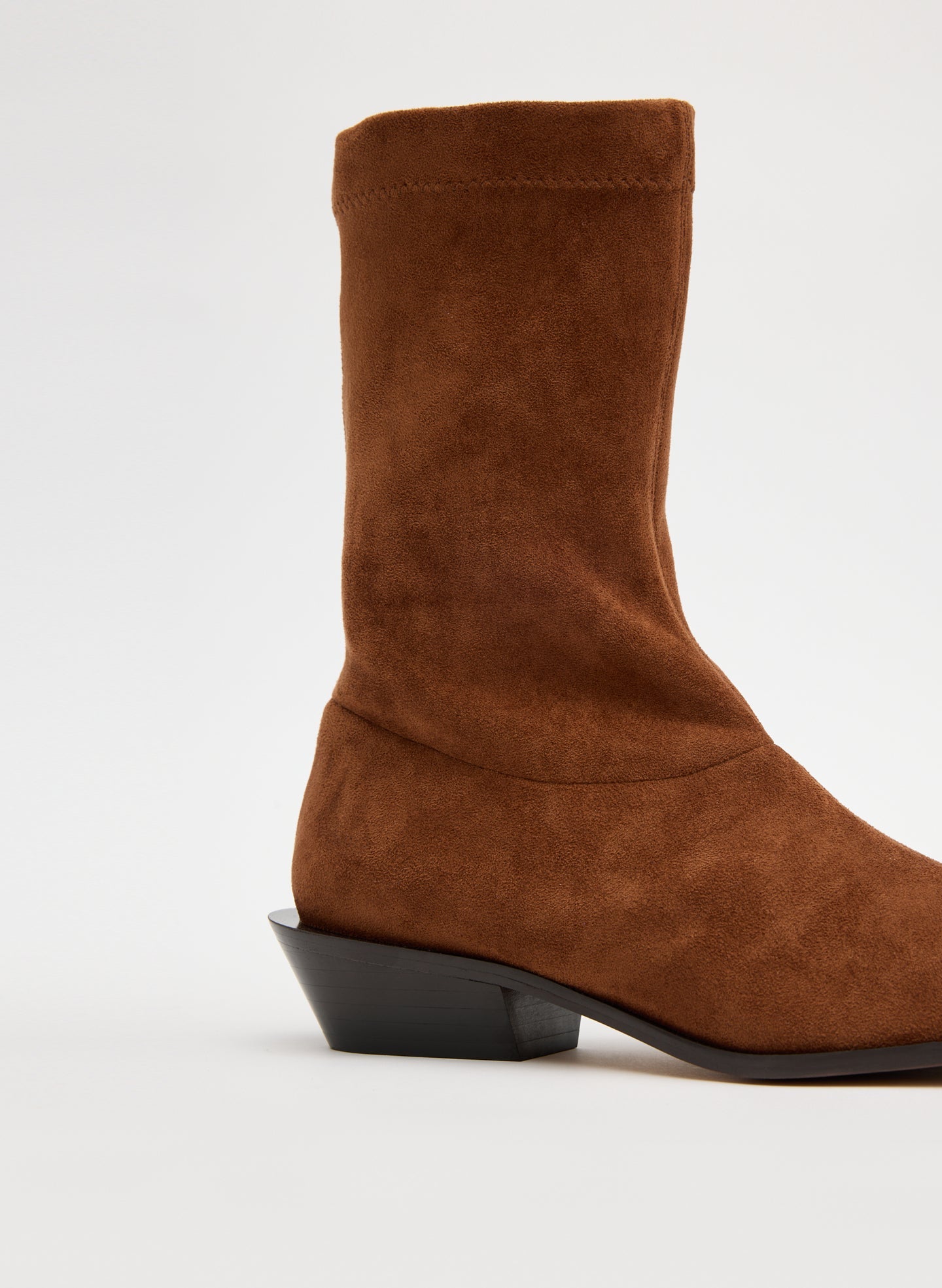 Tibi Faux Suede Leo Boot