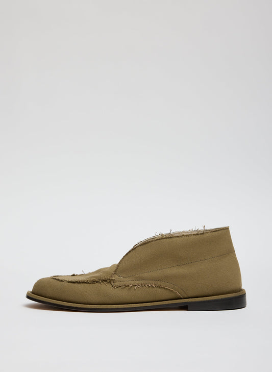 Tibi Harry Canvas Boot