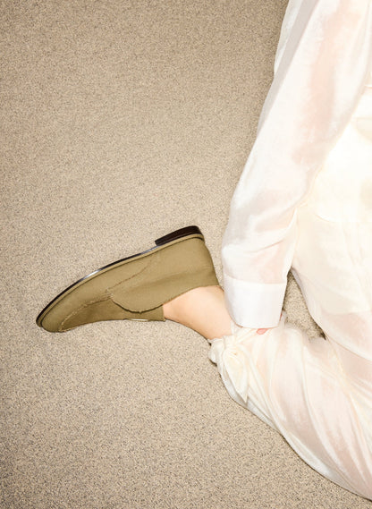 Tibi Harry Canvas Boot