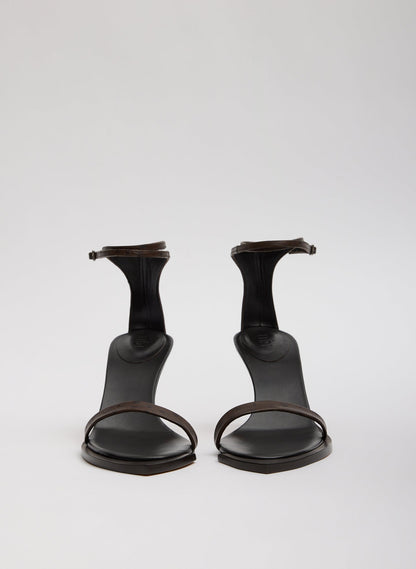 Tibi Ostrich Print Erno Heel