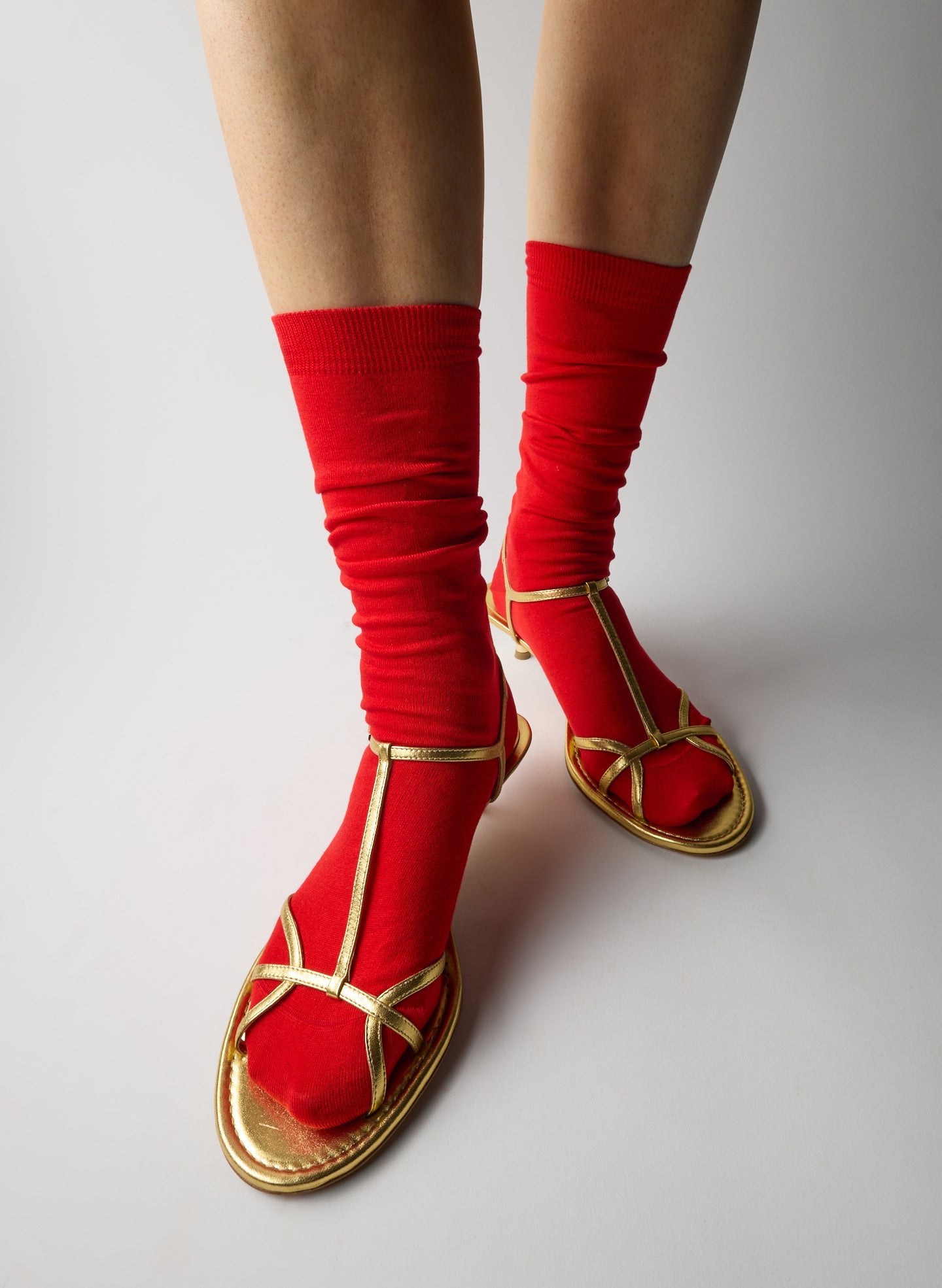 Tibi Christopher Metallic Nappa Heel