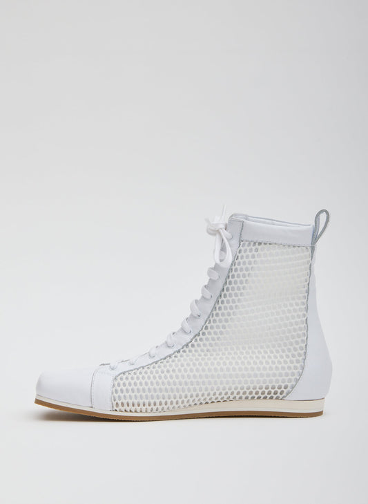 Tibi Seth Mesh High Top Sneaker